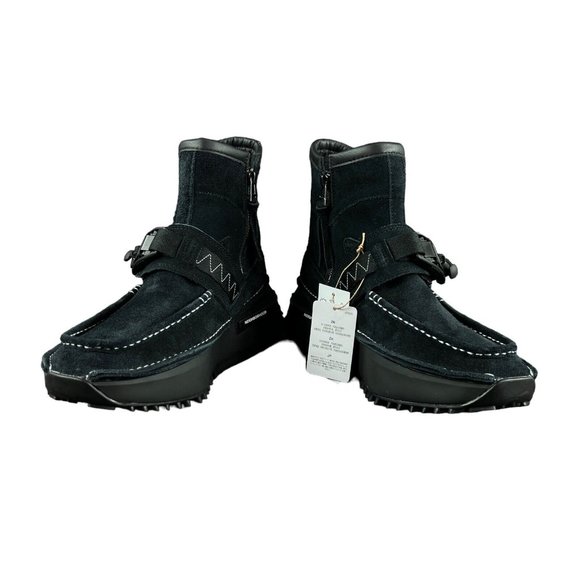 Adidas NMD_S1 Neighborhood Black White Suede Boots ID1708 Men's Size 9.5 - Picture 8 of 10